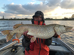 Guided fishing fro large Pike