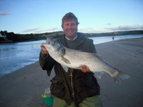 Bass fishing in Ireland